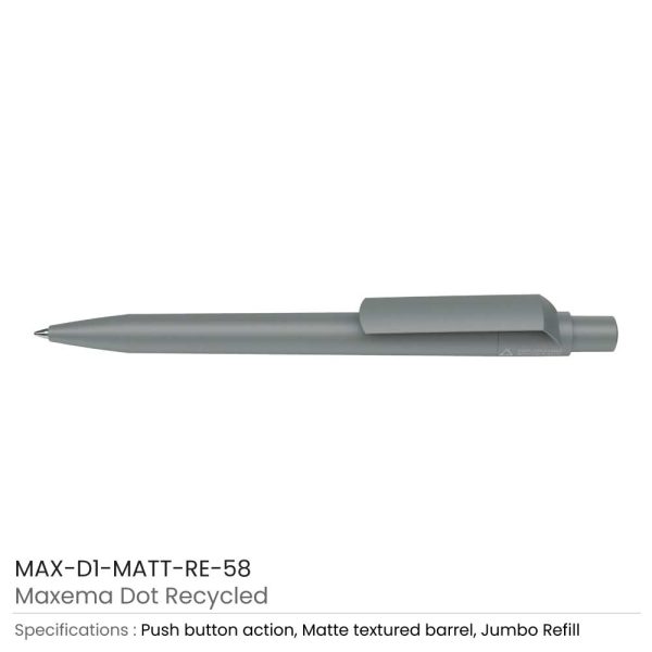 Recycled Pens Maxema Dot 58