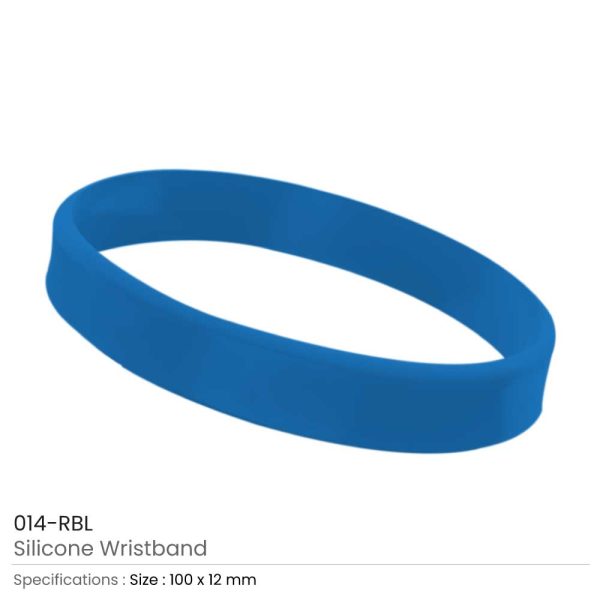 Silicone Wristbands Royal Blue