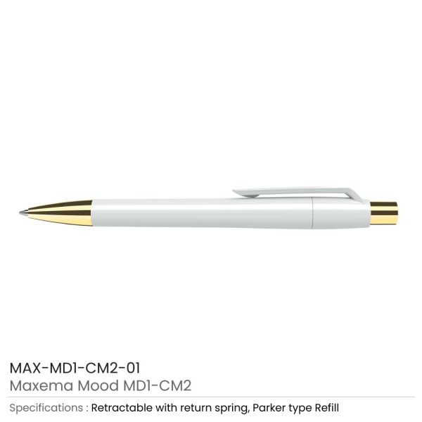 Maxema Mood Pens White