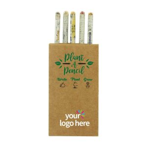 Branding Plantable A Pencils Set