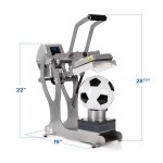 Sports Ball Heat Press Size