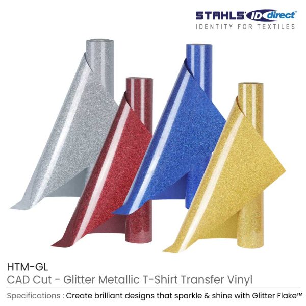 Glitter Heat Transfer Vinyls