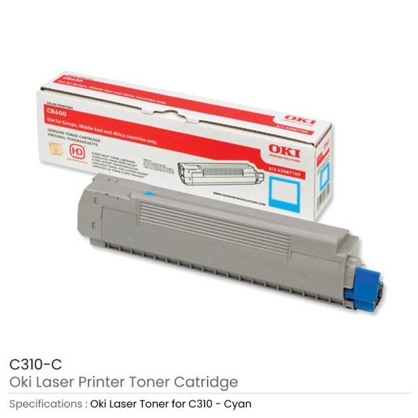 OKI Toner Cartridges Cyan