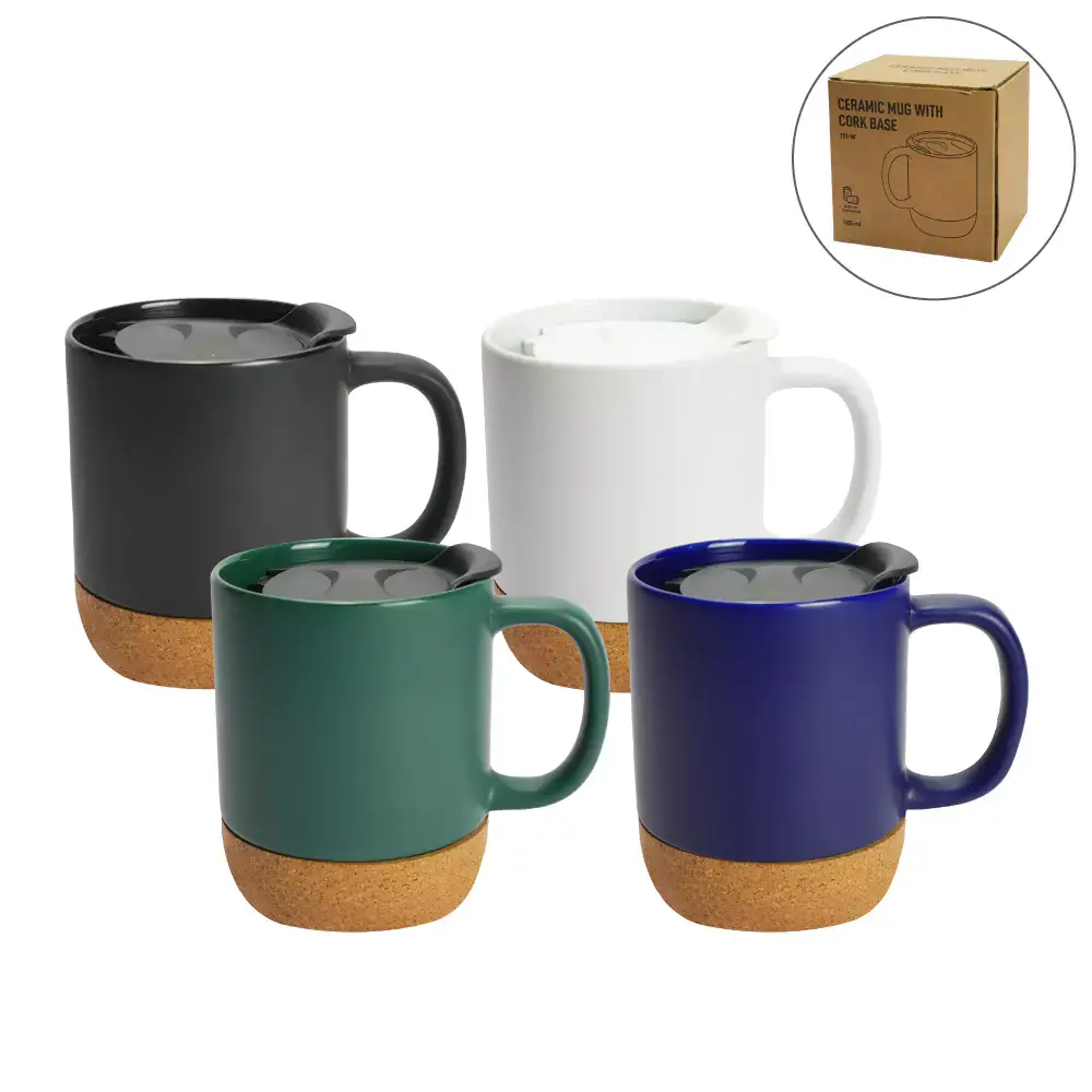 151-main-t.webp Ceramic Mugs with Lid and Cork Base 385 ml - Image 1