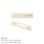 Safety Pin Bar without Adhesive for ID Badges - Image 4