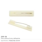 Safety Pin Bar without Adhesive for ID Badges - Image 3