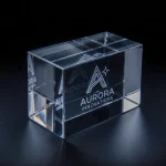 3D Rectangular Crystal Cube - Image 2