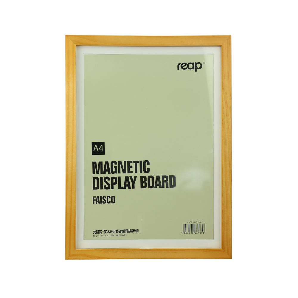 A4-Magnetic-Display-Board-DIS-3185.jpg A4 Magnetic Display Board - FAISCO Series - Image 1