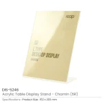 Acrylic Table Display Stand - Chamin Series - Image 5