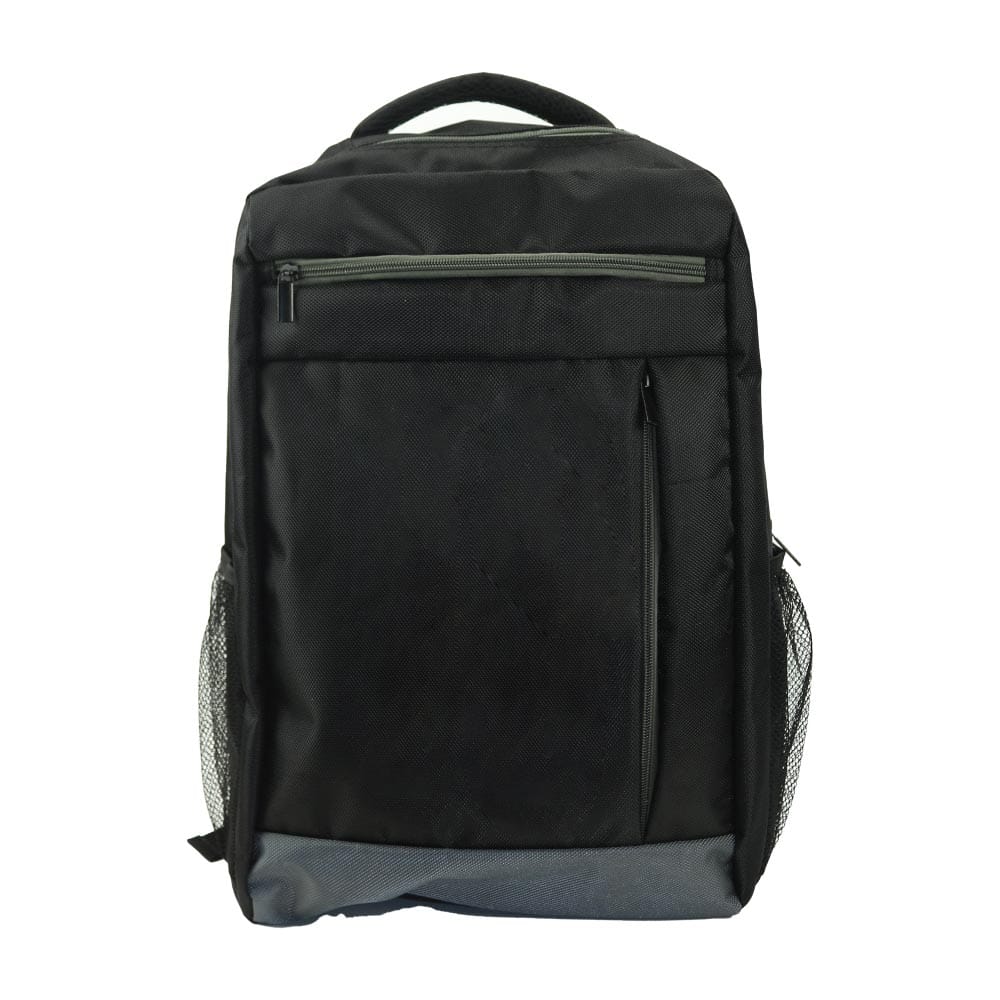 Backpacks-SB-13-Blank-1.jpg Backpacks in Black 1680D Polyester Material - Image 1