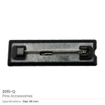 Metal Safety Pin Back - Image 3