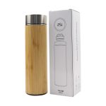 Bamboo Flask with Temperature Display - Image 5