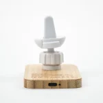 Bamboo Wireless Car Charger 15W Fast Charging & Type C - Image 8
