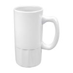 Ceramic Beer Mugs – Custom White Ceramic Promotional Beer Mugs 590 ml