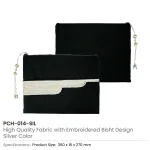 Laptop Sleeve Zipper Pouch with Tassel and Arabic Bisht Design Embroidery - Image 9
