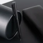 Black Metal Pens with Spiral Design Barrel - Image 6