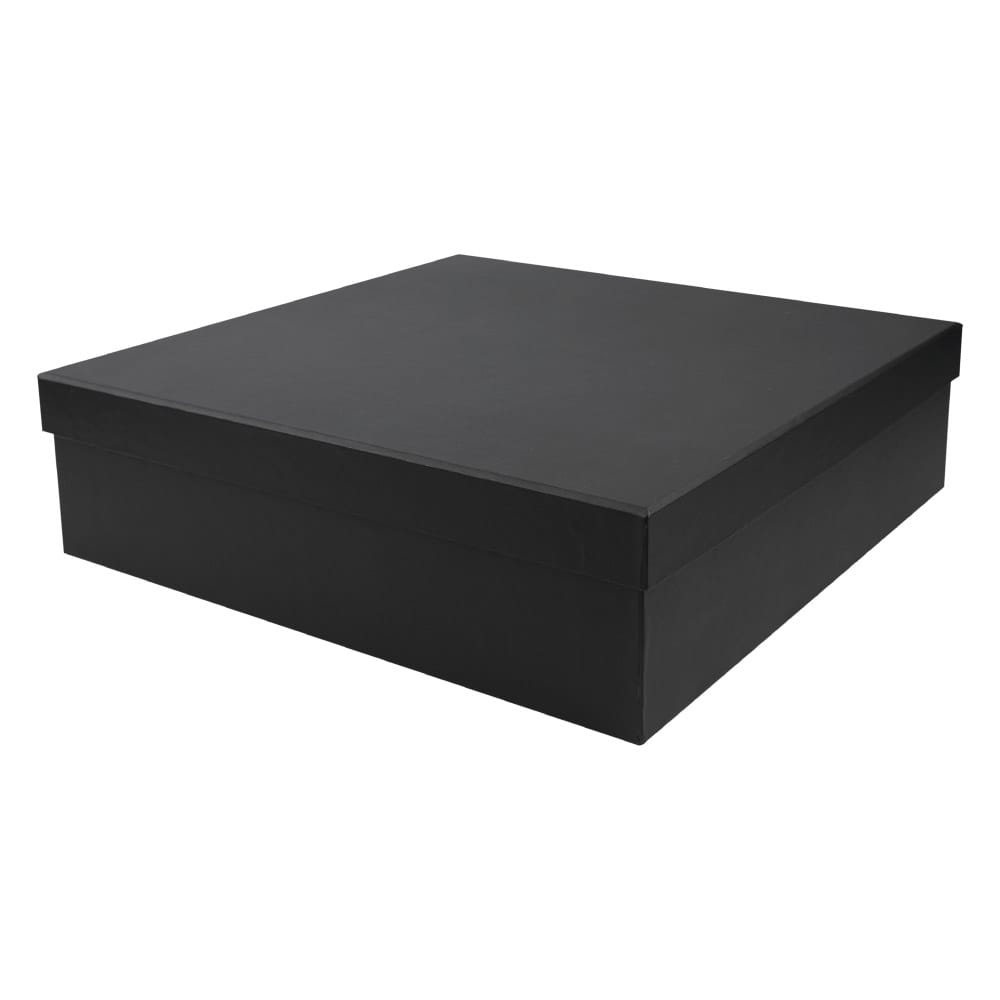 Black-Plain-Gift-Box-GB-BK-XXL-02-Blank.jpg Black Plain Gift Box Size XXL Cardboard Material - Image 1