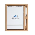 Antibacterial Gift Sets with Notepad and Pen - Image 2