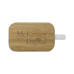 BT Earbuds with Bamboo Case - Image 2
