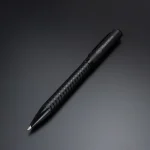 Black Metal Pens with Spiral Design Barrel - Image 4