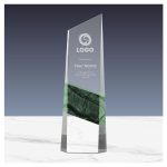 Vertical Crystal & Marble Awards in Box - Image 2