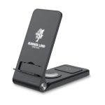 Foldable Wireless Charging Station 15W and Light-up Logo - Image 2