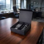 Premium Promotional Gift Sets in Black Magnetic Closure Gift Box - Image 2