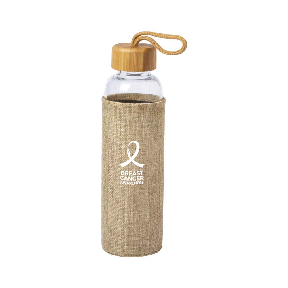 Breast-Cancer-Awareness-Glass-Bottle-TM-032-BM-1.jpg Glass Bottles with Breast Cancer Awareness Logo - Image 1
