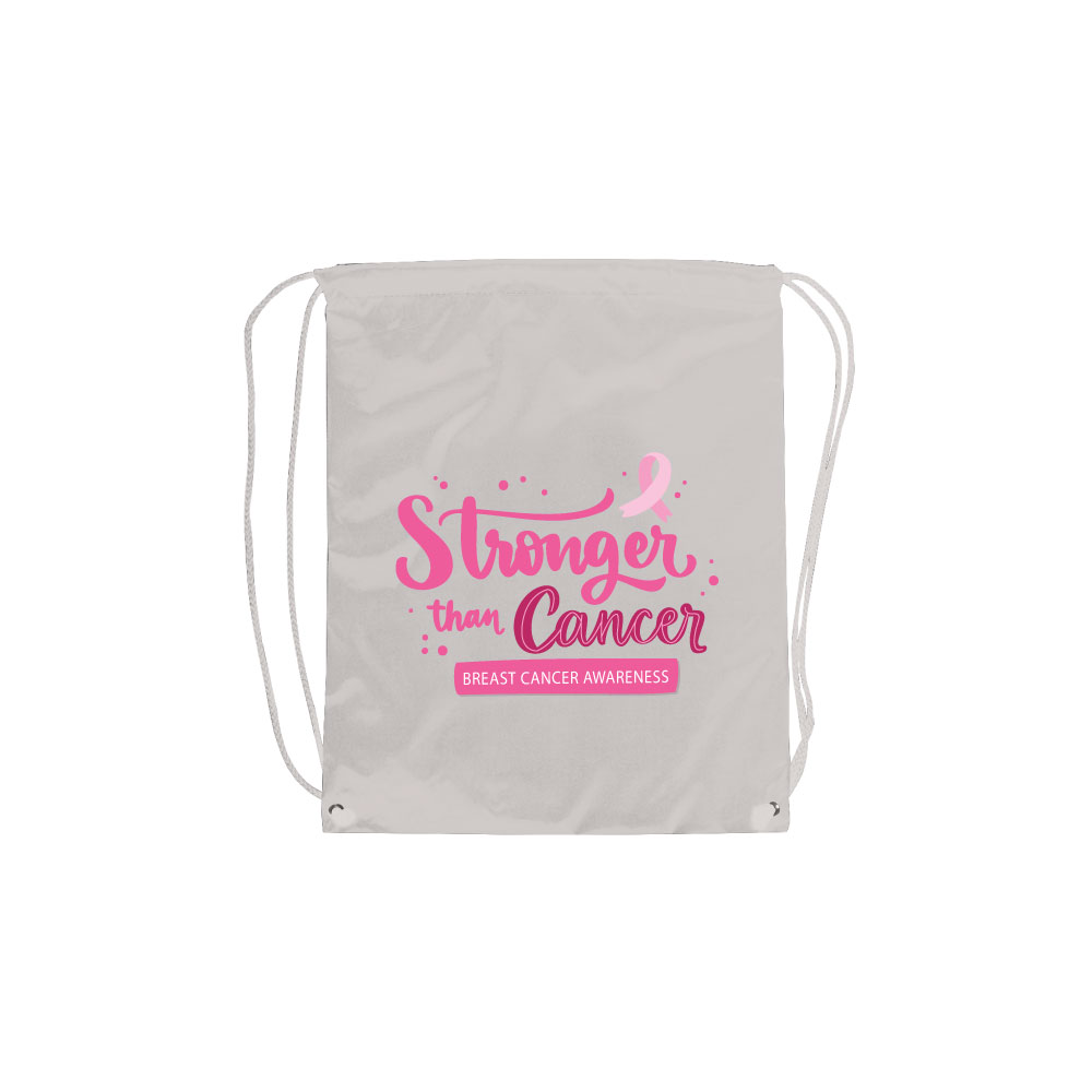 Breast-Cancer-Awareness-String-Bag-SB-01-W-1.jpg String Bags with Breast Cancer Awareness Logo - Image 1