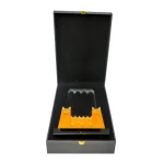 Castle Design Crystal Award in Black Presentation Box - Image 7