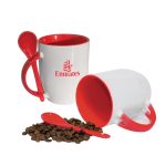 Ceramic Mugs with Spoon - Image 13