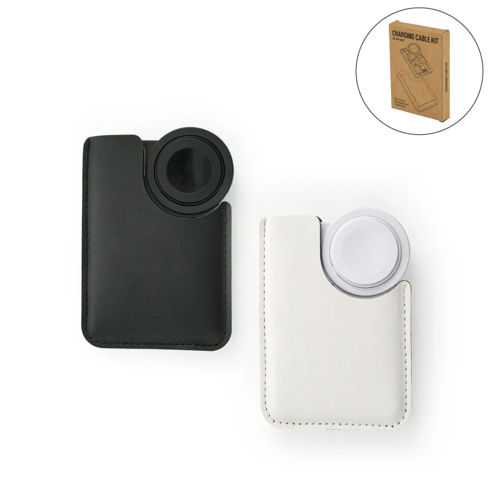 Charging-Cable-Kit-with-iWatch-Charging-Pad-OC-09-Blank.webp Charging Cable Kit (60W) with iWatch Charging Pad in PU Leather Pouch - Image 1
