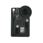 Charging Cable Kit (60W) with iWatch Charging Pad in PU Leather Pouch - Image 7