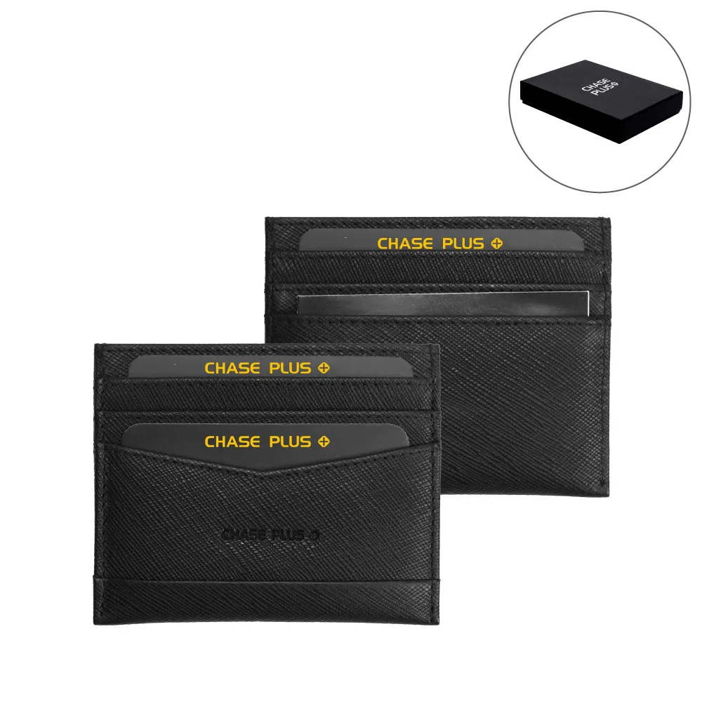 ChasePlus-Credit-Card-Holder-CP-CH-GLS-Blank.webp ChasePlus Credit Card Holder with RFID Protection GLASGOW - Image 1