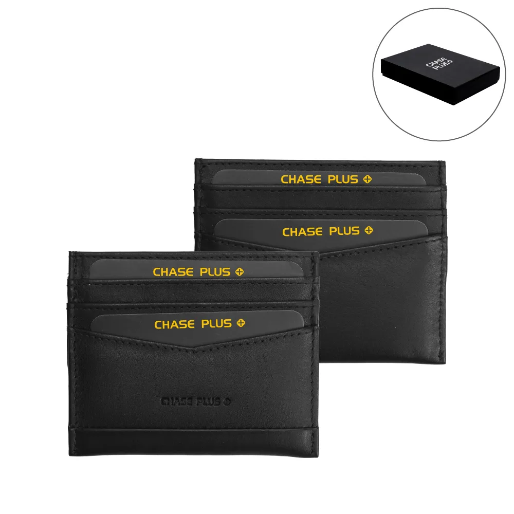 ChasePlus-Credit-Card-Holder-CP-CH-PRM-Blank.webp Chase Plus Credit Card Holder with RFID Protection - PREMIO - Image 1