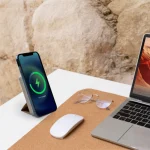 Cork MagSafe Wireless Powerbank with Foldable Stand, 15W, 10000 mAh - Image 2
