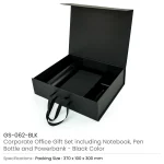 Corporate Office Gift Set in Color Themed Box with Ribbon Handle - Image 6