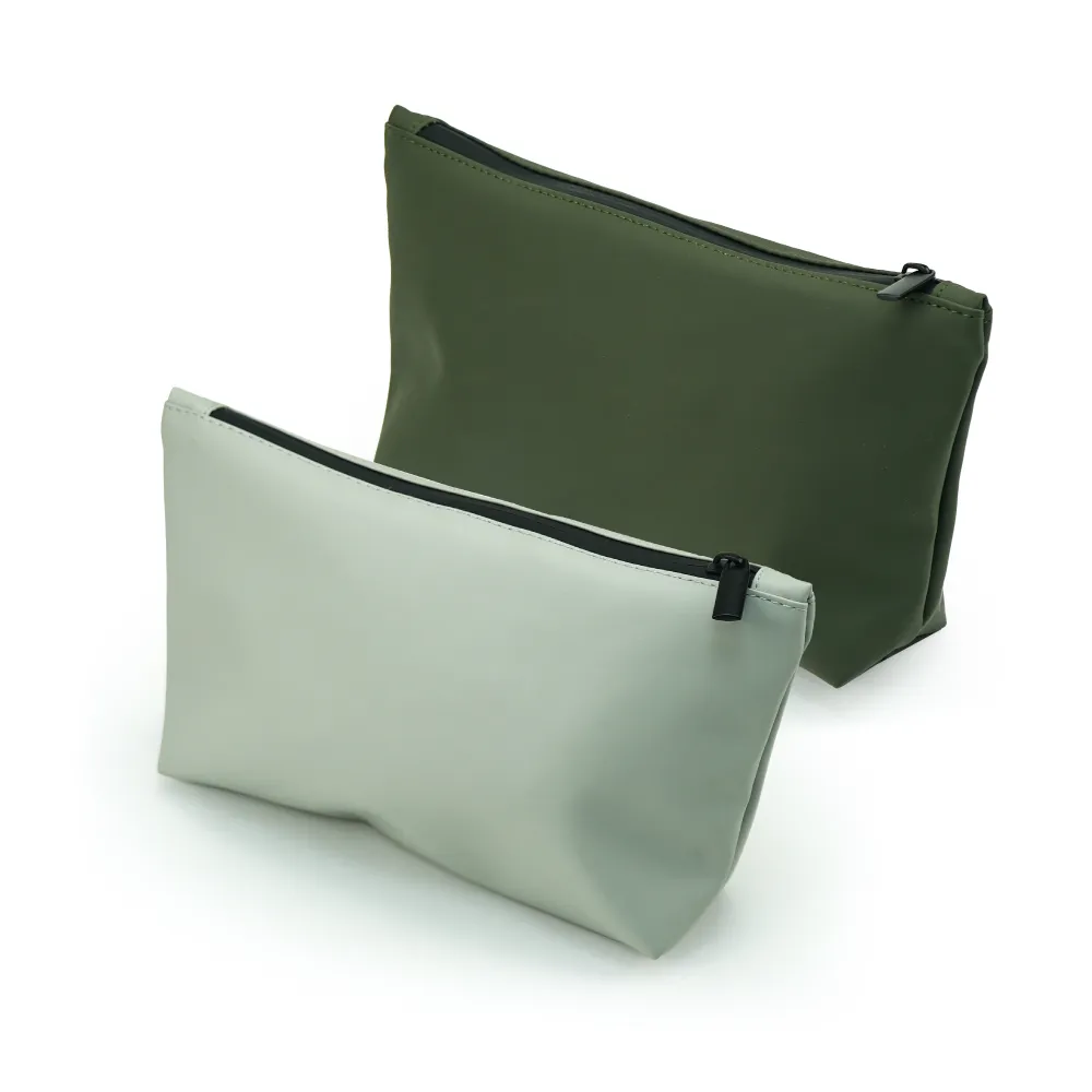 Cosmetic-Pouch-PCH-012-View.webp Cosmetic Pouch with Zipper in Soft PU Material - Image 1