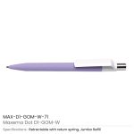 Dot Pens with White Clip - Image 19
