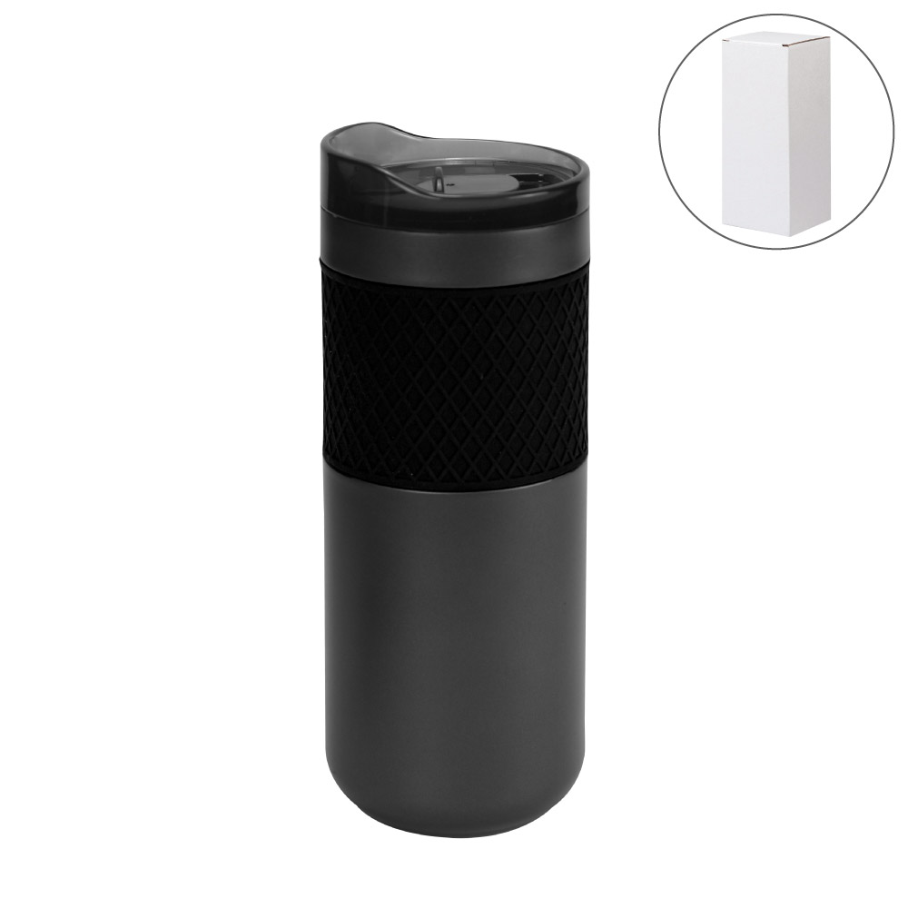 Double-Wall-SS-Bottle-TM-075-Blank.jpg Double Wall SS Bottles Slide-Lock PP Lid 532ml - Image 1