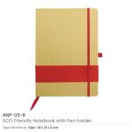 Eco-Friendly Notebooks with Pen Holder - Image 3