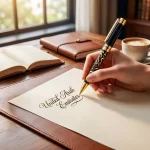 Emirati Prestige Metal Pens with Arabic Calligraphy & UAE Falcon Edition - Image 3
