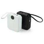 Fast Charging Digital Powerbank 38.5Wh with Built-in Type-C and Lightning Cable, 10000 mAh - Image 8