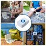 First Aid Kit Set, 16 Essential Items in White Box - Image 2
