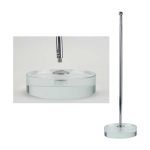 Flag with Metal Pole and Glass Base - Image 2