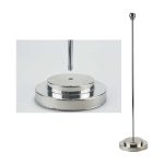 Flag with Metal Pole & Silver Plated Plastic Base - Image 2