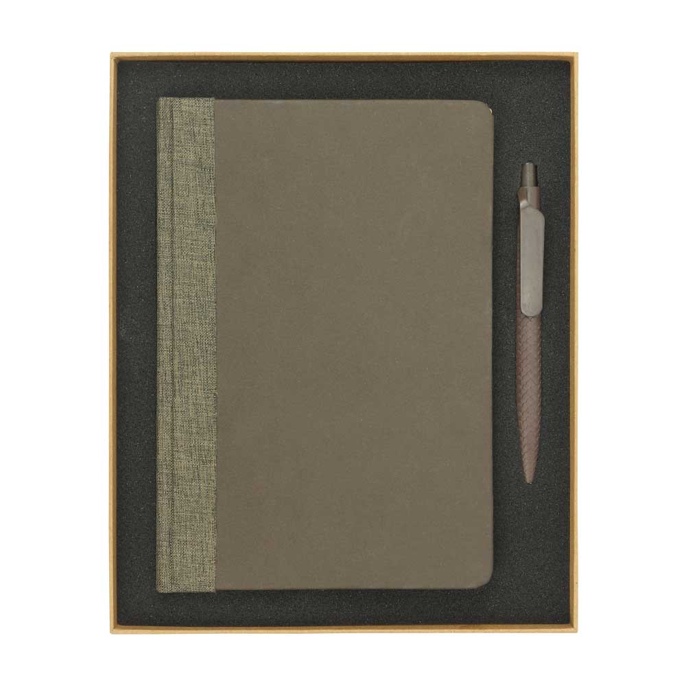 GS-COF-02-main-t.jpg Coffee Journal Set with A5 Size Notebook and Pen - Image 1