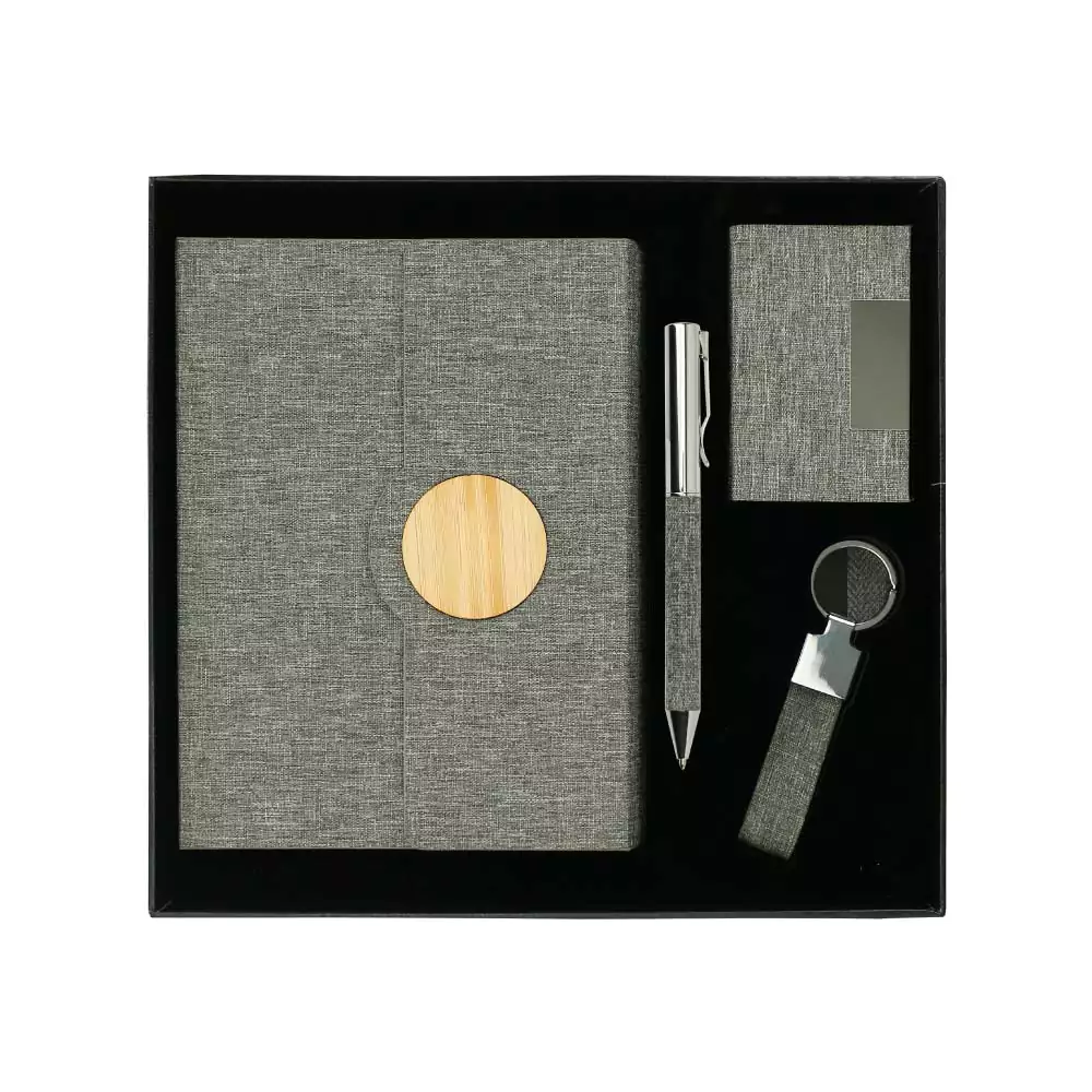 Gift-Set-GS-041-Blank.webp Promotional Gift Sets in Black Cardboard Box GS-041 - Image 1