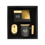 Bamboo Gift Sets in Black Cardboard Box GS-025 - Image 2
