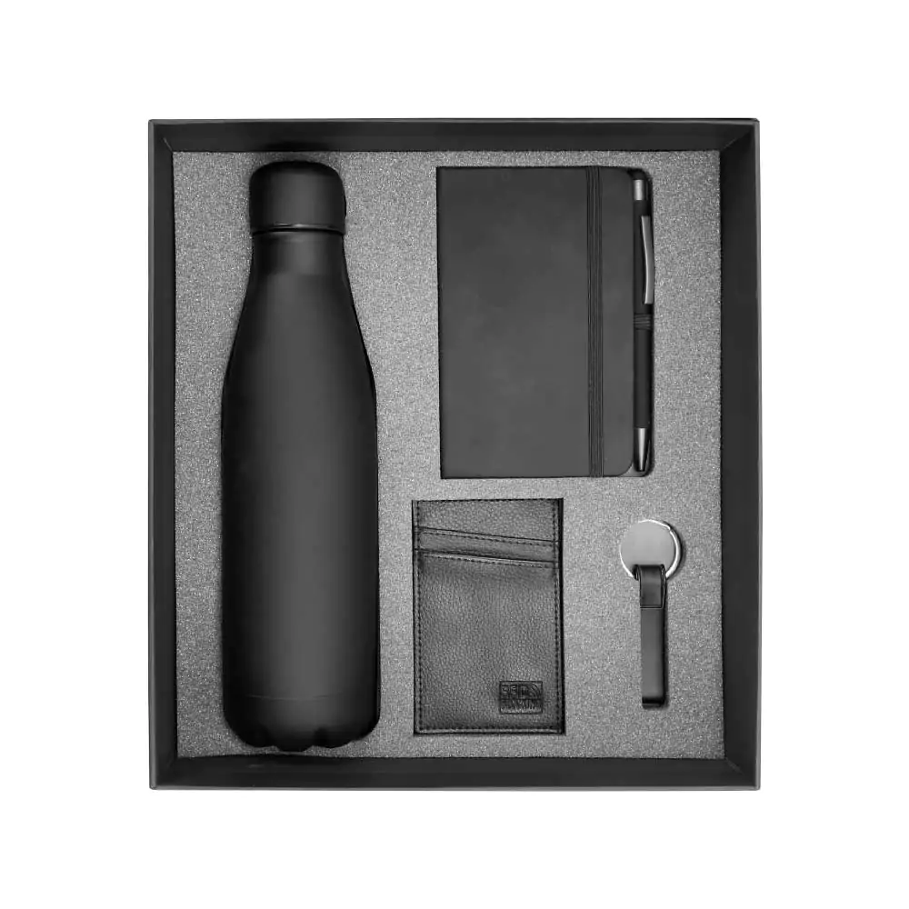 Gift-Sets-GS-029-Blank.webp Promotional Gift Sets in Black Cardboard Gift Box GS-029 - Image 1